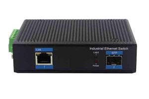 Промышленный гигабитный коммутатор 8 SFP + 8 RJ45 с Web-управлением